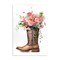 Stupell Industries Western Cowgirl Bouquet Wall Plaque By Kamdon Kreations
